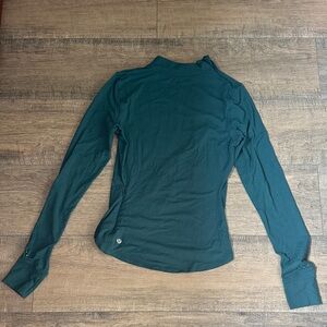 lululemon athletica green / teal Long Sleeve Top with pocket
